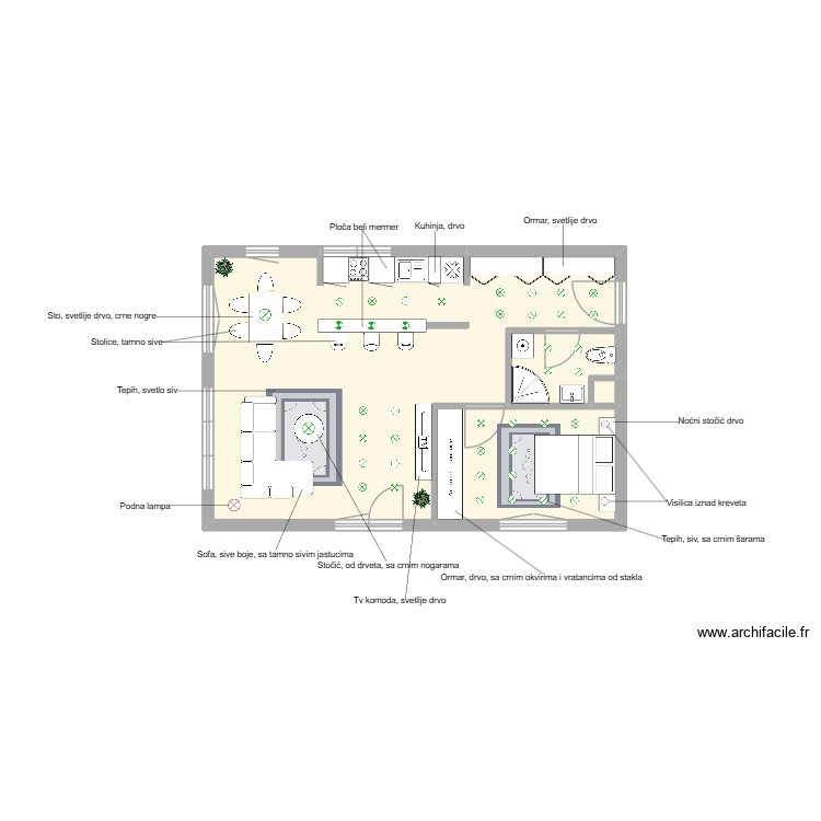 Zadatak 3. Plano de 0 habitación y 0 m2 Zadatak 3. Plano de 0 habitación y 0 m2