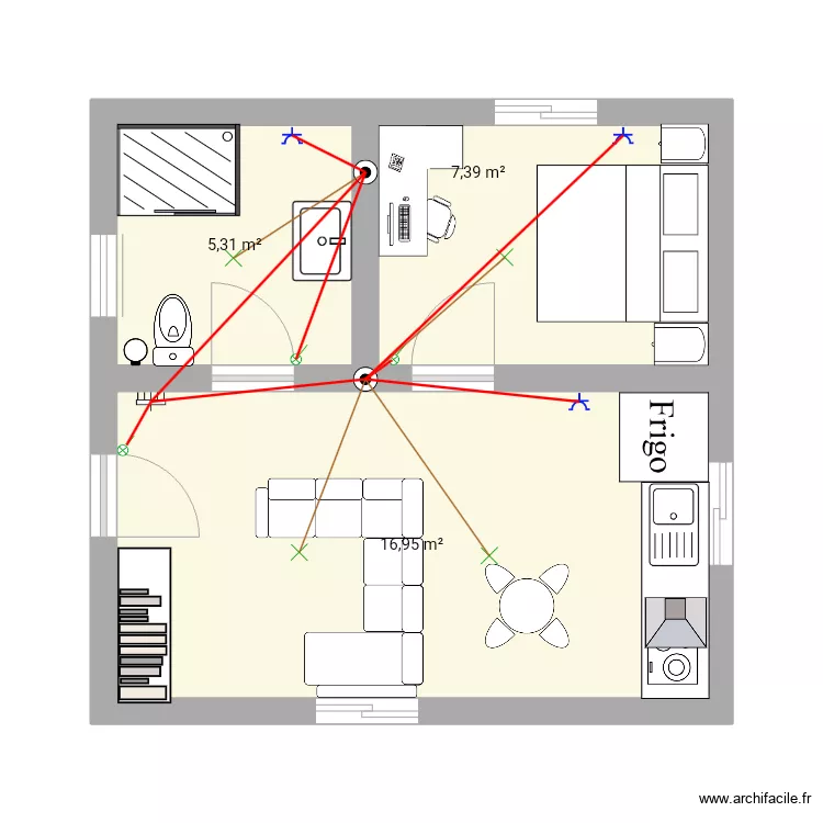 enchufikao. Plano de 