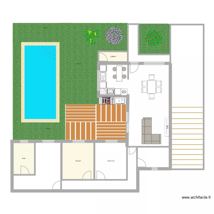 VAGUEIRA 3. Plano de 4 y 29 m² VAGUEIRA 3. Plano de 4 y 29 m²