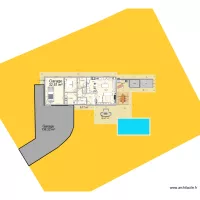 Cambremer maison et jardin sur terrain 3