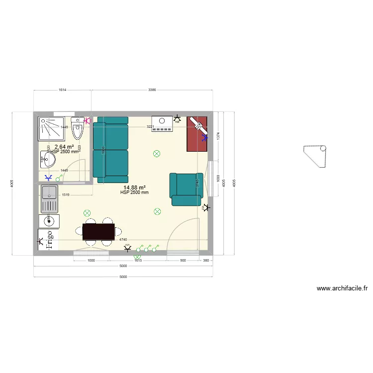 Refugio. Plano de Refugio. Plano de