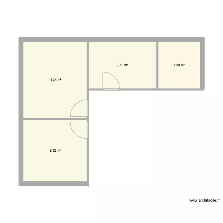 plano de casa. Plano de 4 y 32 m² plano de casa. Plano de 4 y 32 m²