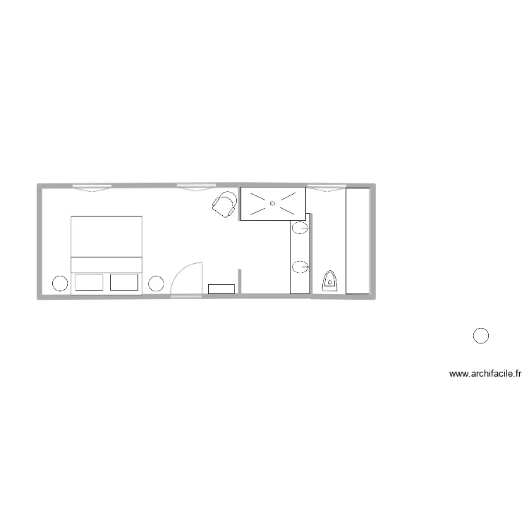 sencelles suite. Plano de 