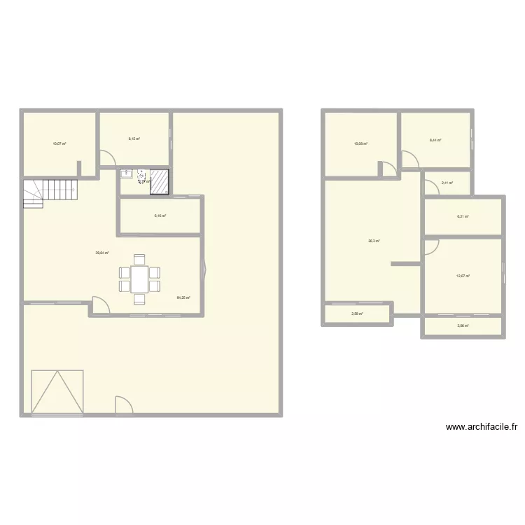 plano. Plano de 14 Habitaciones y 233 m² plano. Plano de 14 Habitaciones y 233 m²