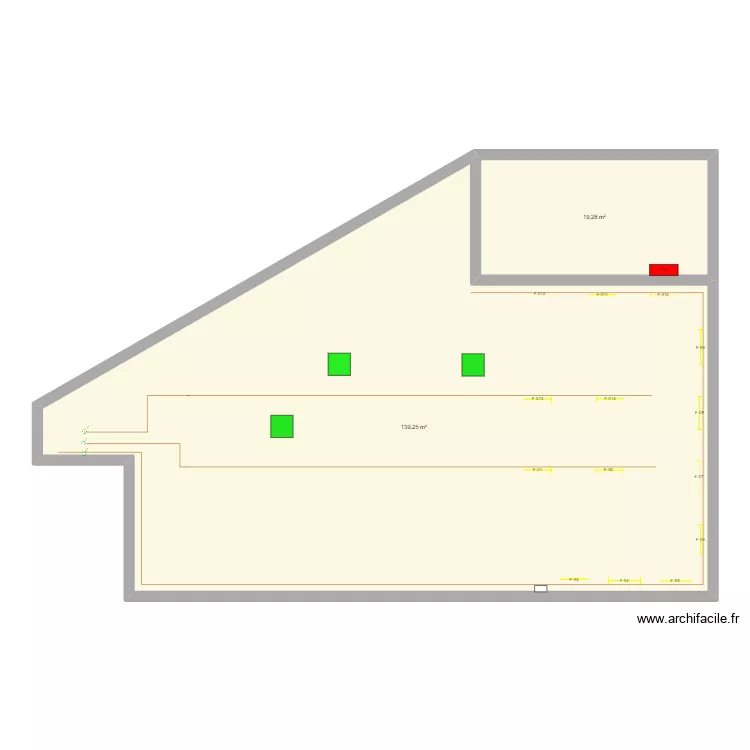 CASA DE POIRIER. Plano de 2  y 159 m²