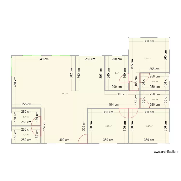 la milagrosa. Plano de la milagrosa. Plano de