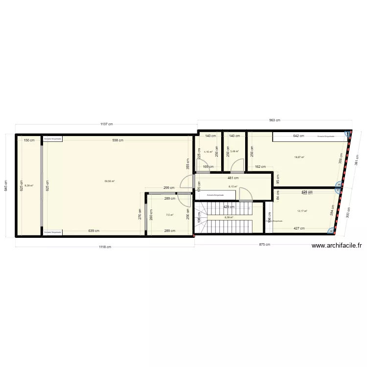 PlanoDistribución_aperturas. Plano de 9 y 123 m² PlanoDistribución_aperturas. Plano de 9 y 123 m²