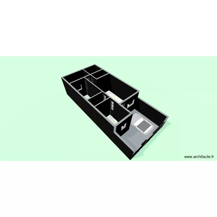 vivienda. Plano de 8 y 34 m² vivienda. Plano de 8 y 34 m²