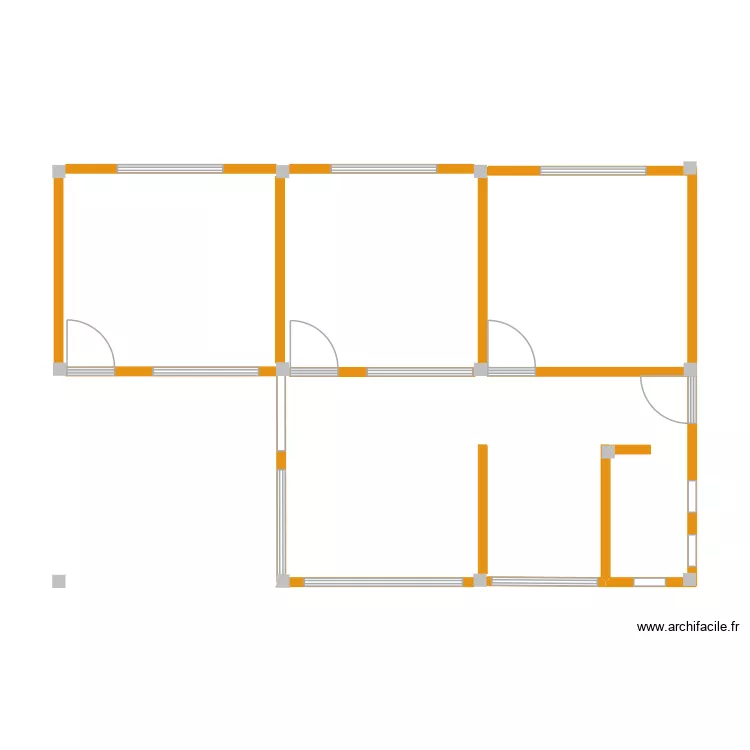 Casa Rosa 2. Plano de Casa Rosa 2. Plano de
