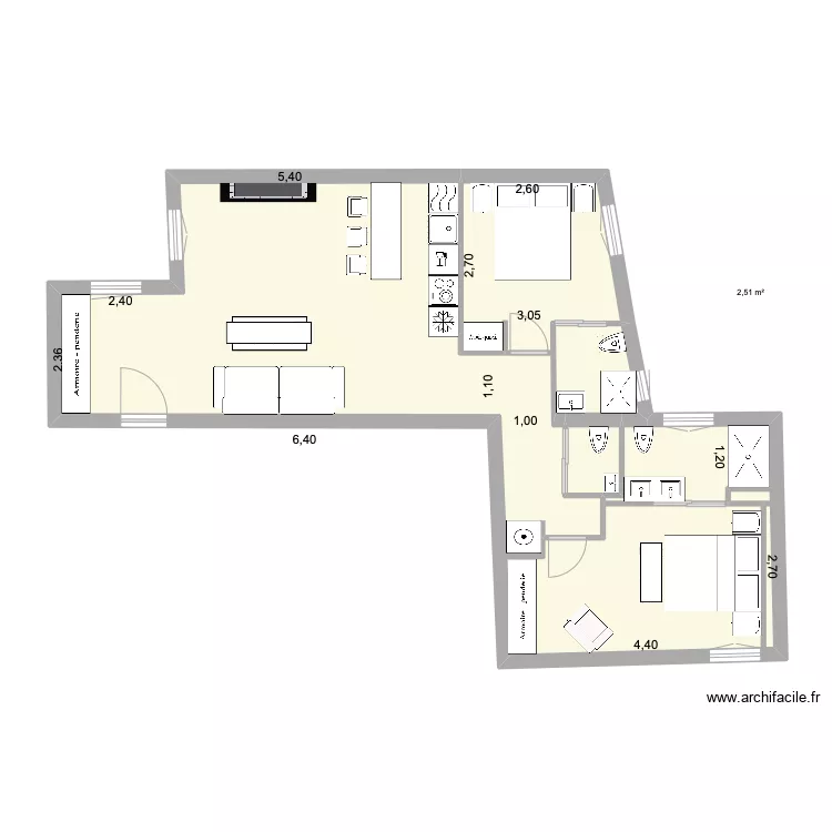 claudio coello 43 2 piso 3. Plano de 