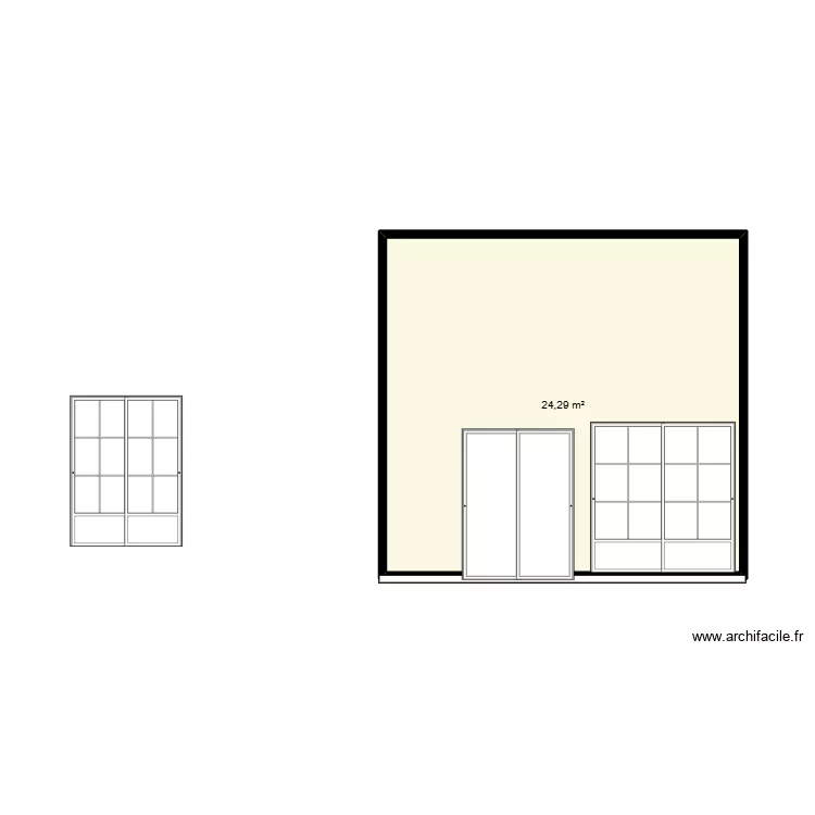 123. Plano de 1 y 24 m² 123. Plano de 1 y 24 m²
