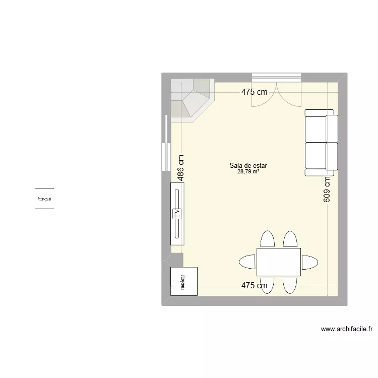 casa. Plano de casa. Plano de