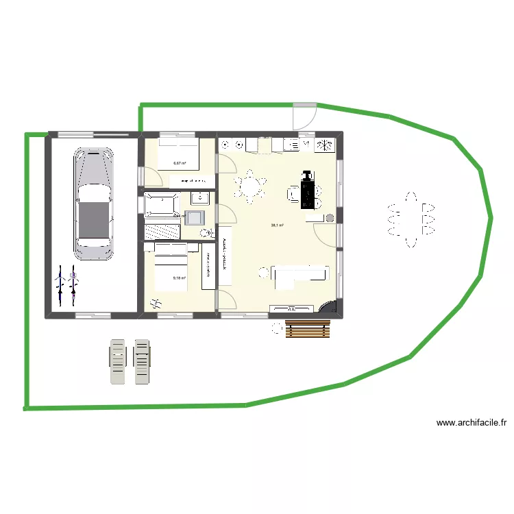 Bunker 3. Plano de Bunker 3. Plano de