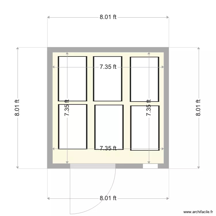 Quick Ship A roo. Floor plan with 