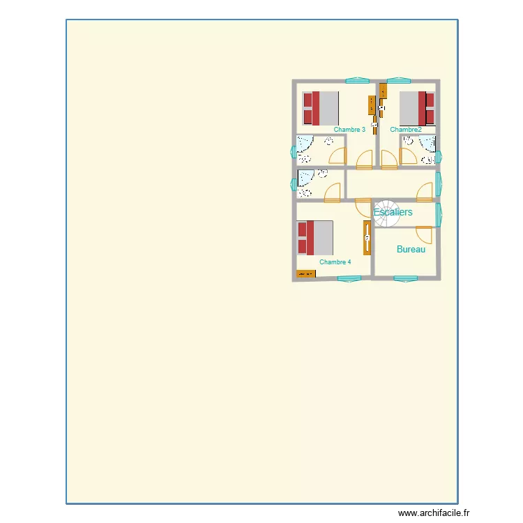 kayiranga etage. Floor plan with 