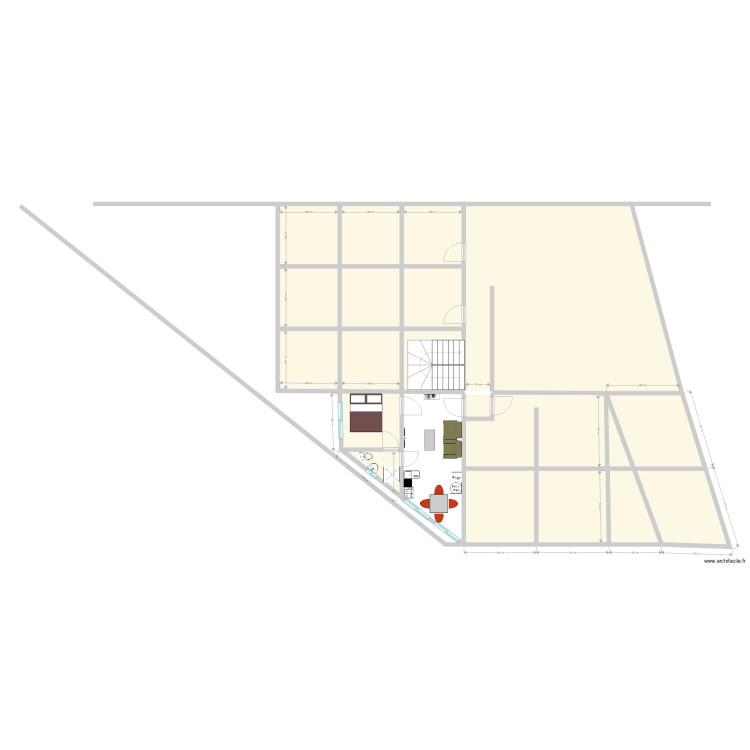 Charles appartments rdc. Floor plan with 0 room and 0 m2 Charles appartments rdc. Floor plan with 0 room and 0 m2
