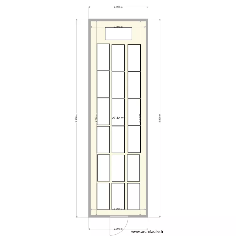 Maria. Floor plan with 