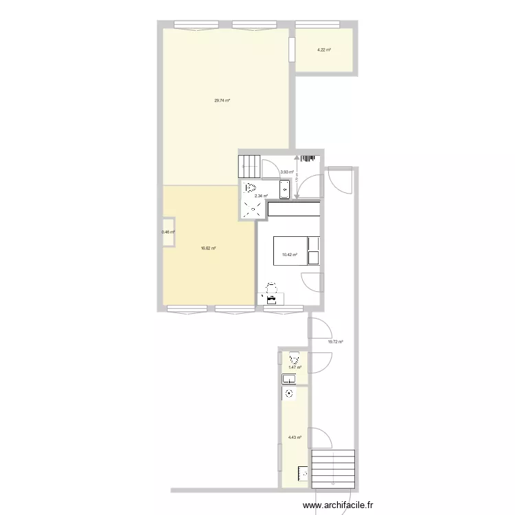 nh93 5 met gang. Floor plan with 