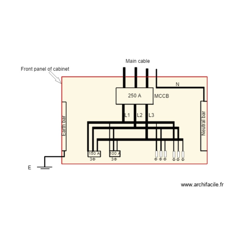 Tableau general. Floor plan with 0 room and 0 m2