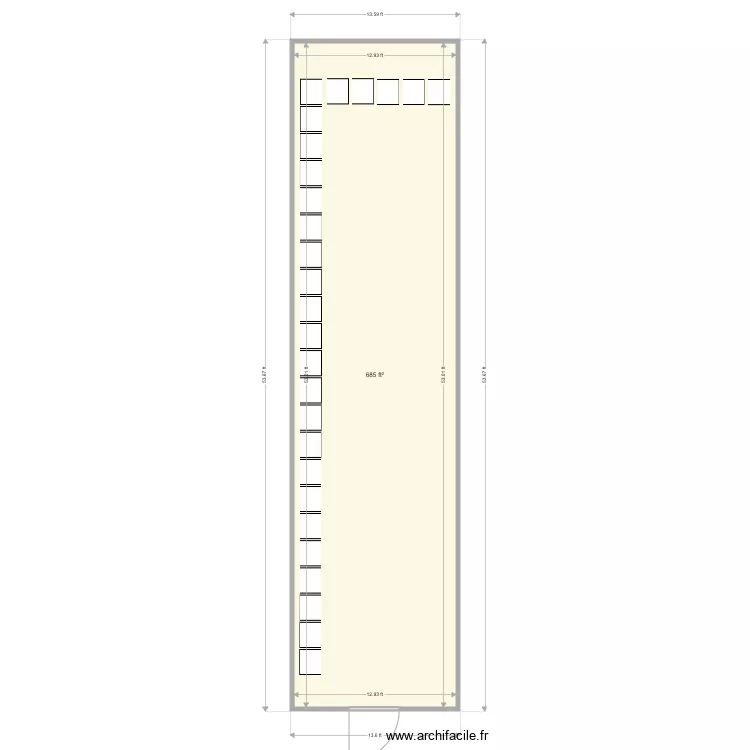 Canada. Floor plan with 