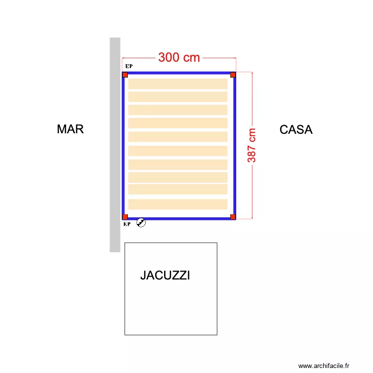 DeMelo Nouvelle configuration. Floor plan with DeMelo Nouvelle configuration. Floor plan with