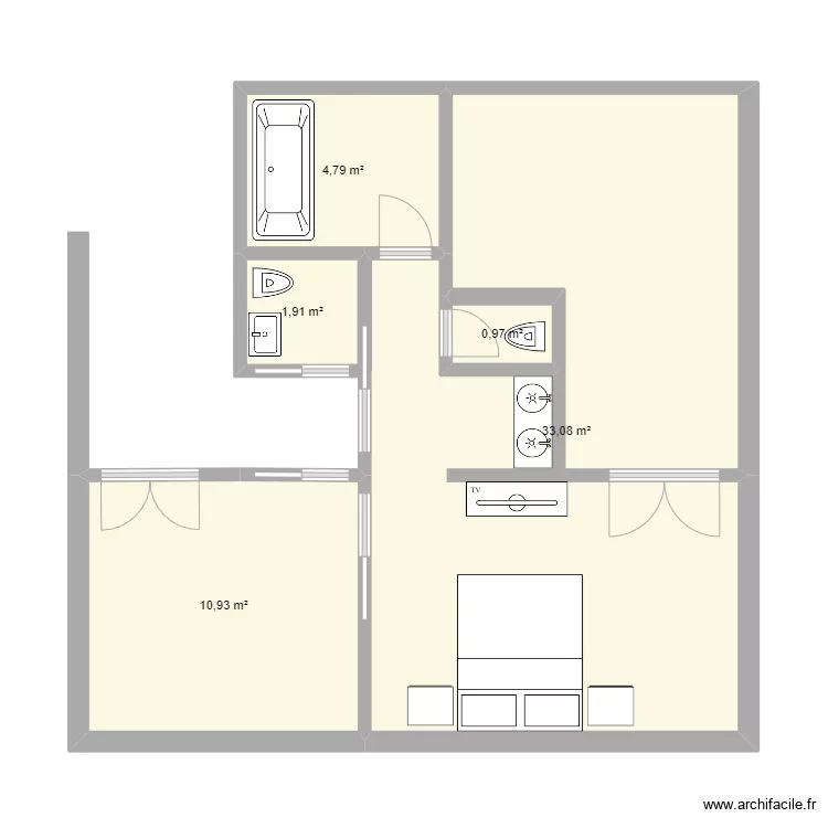 Dream house 3. Floor plan with 