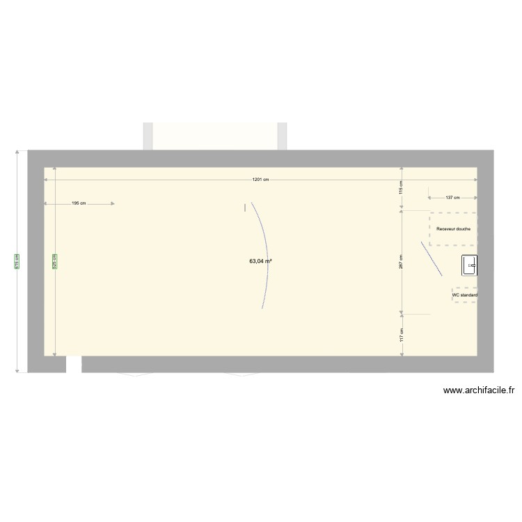le Segur  V28122022. Floor plan with 0 room and 0 m2