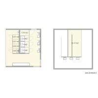 Batiment douches et toilettes Camping