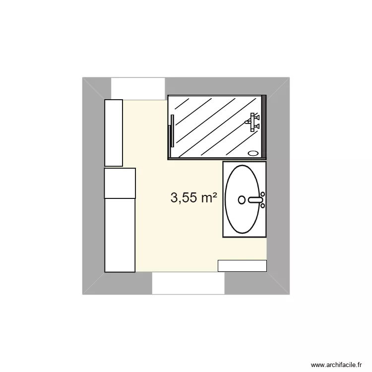 essai sdb. Floor plan with essai sdb. Floor plan with