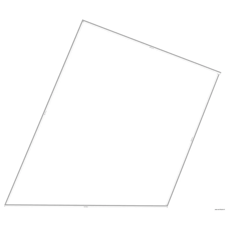 parcelle nyabugete avant morcellement. Floor plan with 