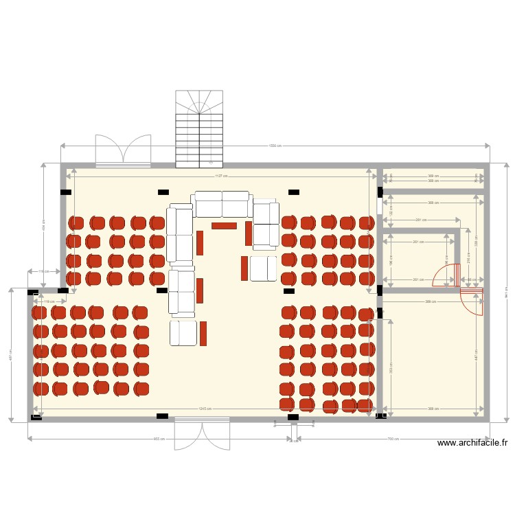 reception 100 personnes. Floor plan with 0 room and 0 m2