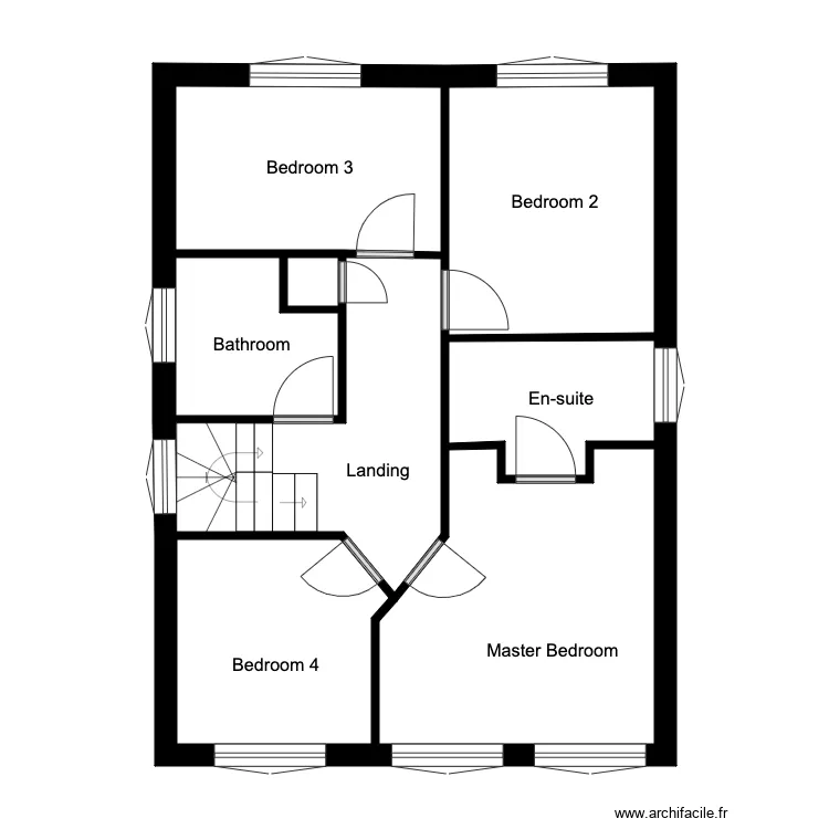 39 Stepaside Park First Floor 2. Floor plan with 