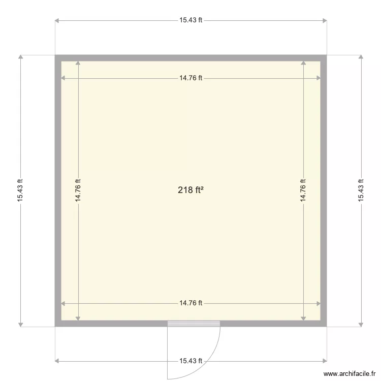 Tergus Large. Floor plan with 