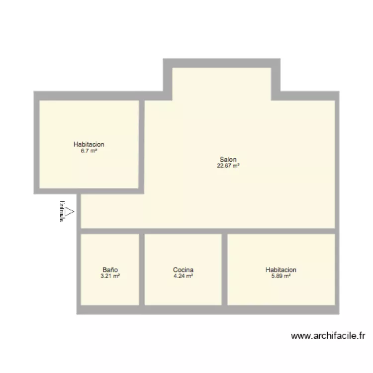 18000619. Floor plan with 
