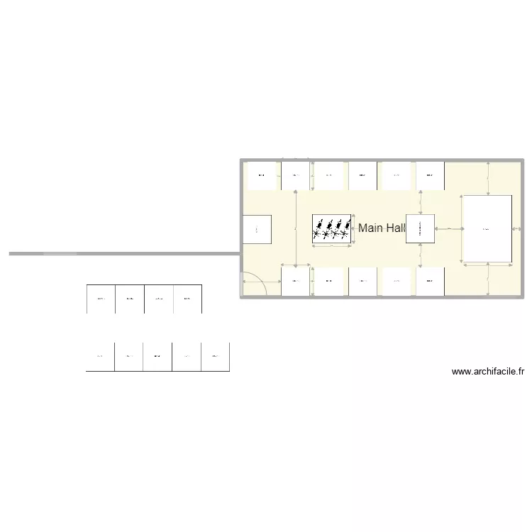 SAM. Floor plan with 