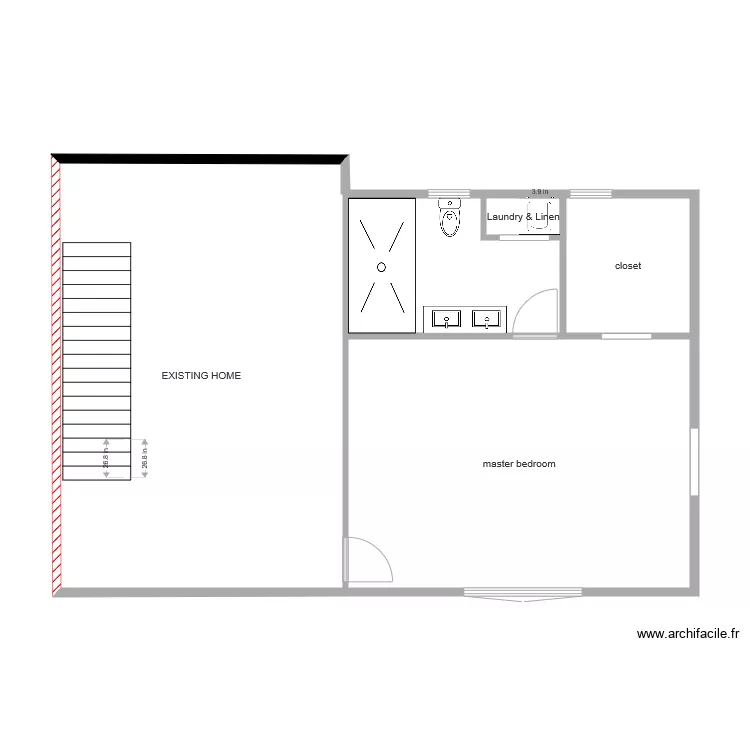 Joyce and Rob upstairs revision 1. Floor plan with Joyce and Rob upstairs revision 1. Floor plan with