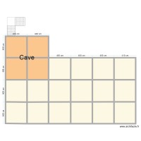 vue en plan rdc et etages