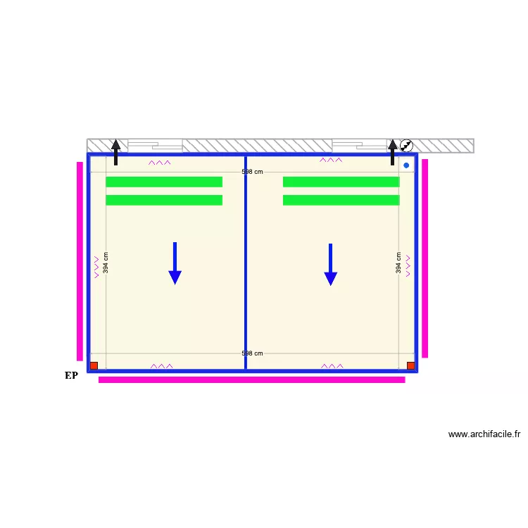 Dario Sa CARCAVELOS. Floor plan with 