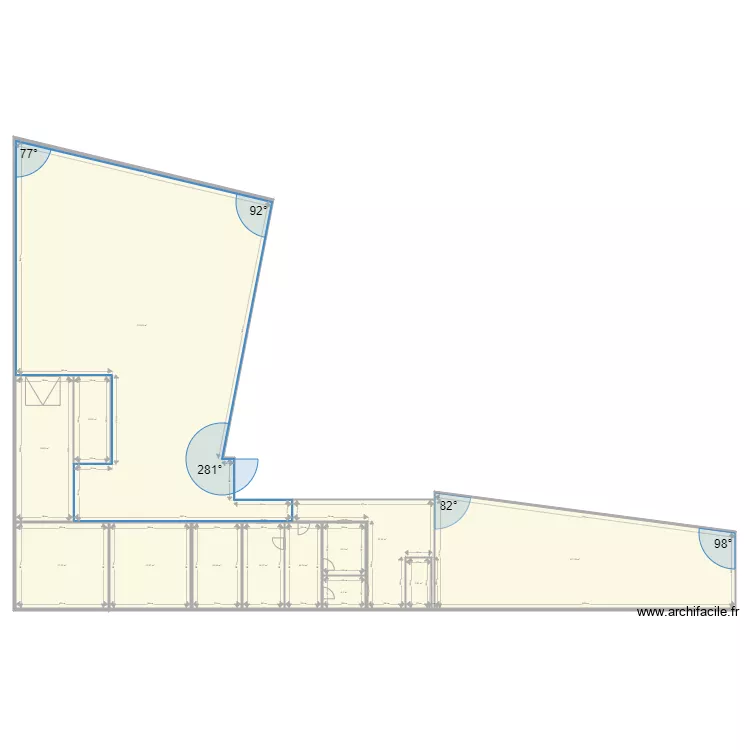 Granja terreno 2021. Floor plan with 