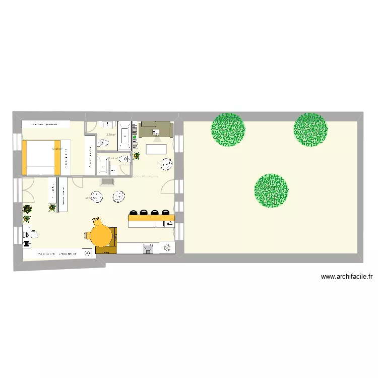 Arboleda3. Floor plan with Arboleda3. Floor plan with