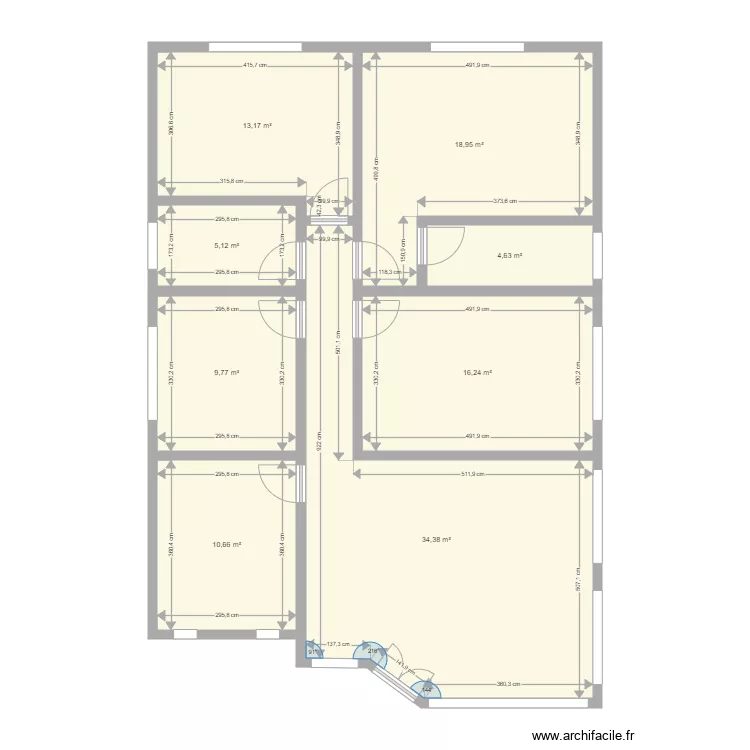 1 pa. Floor plan with 1 pa. Floor plan with