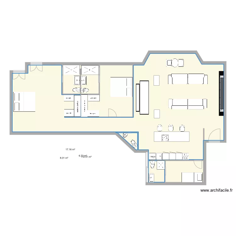 francisco suarez 5. Floor plan with 