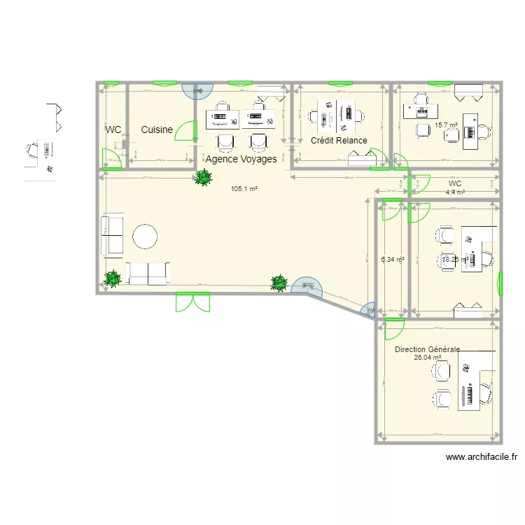 PLAN AMENAGEMENT GLOBAL. Floor plan with PLAN AMENAGEMENT GLOBAL. Floor plan with
