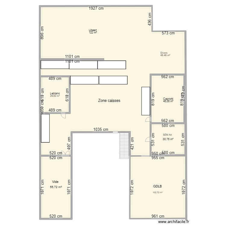 33 mezza. Floor plan with 0 room and 0 m2