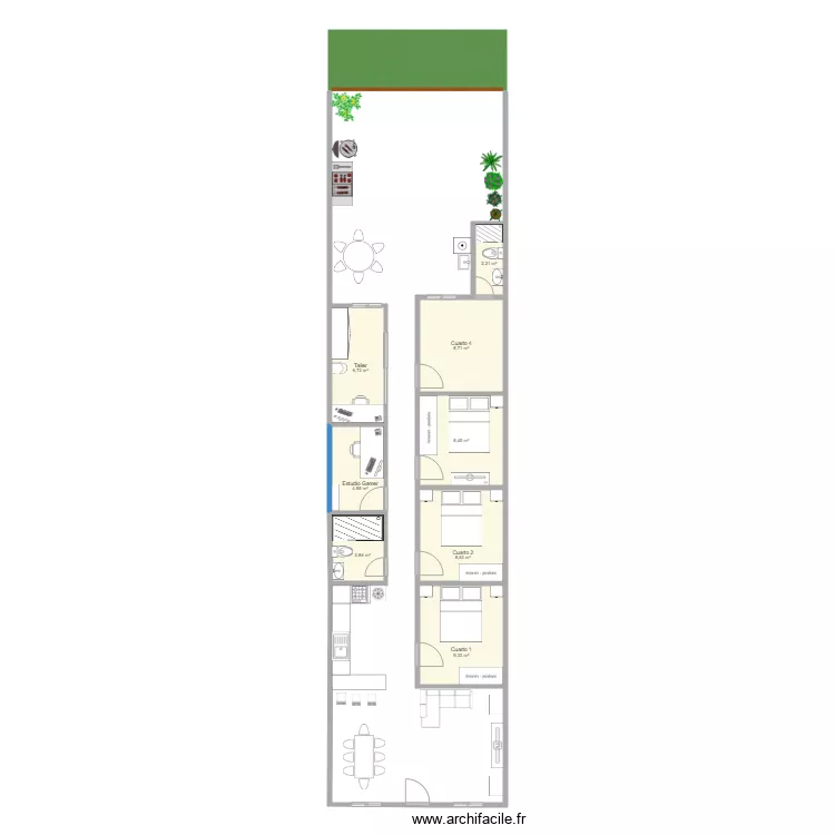 Casa Talla L. Floor plan with Casa Talla L. Floor plan with