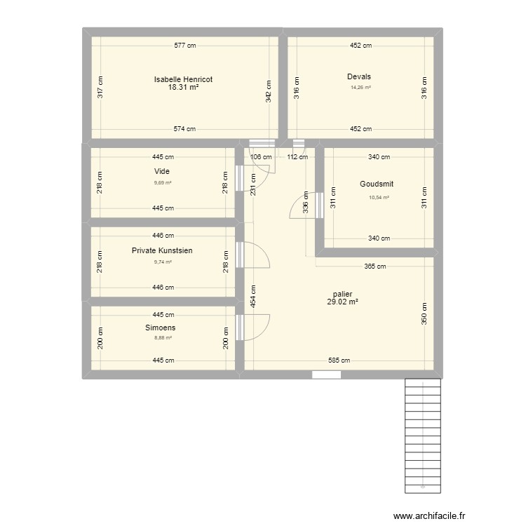 37 mezza 2. Floor plan with 0 room and 0 m2
