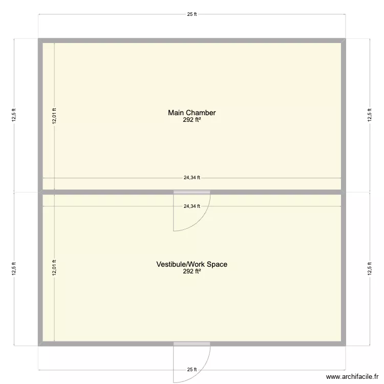 Boston Archival. Floor plan with 