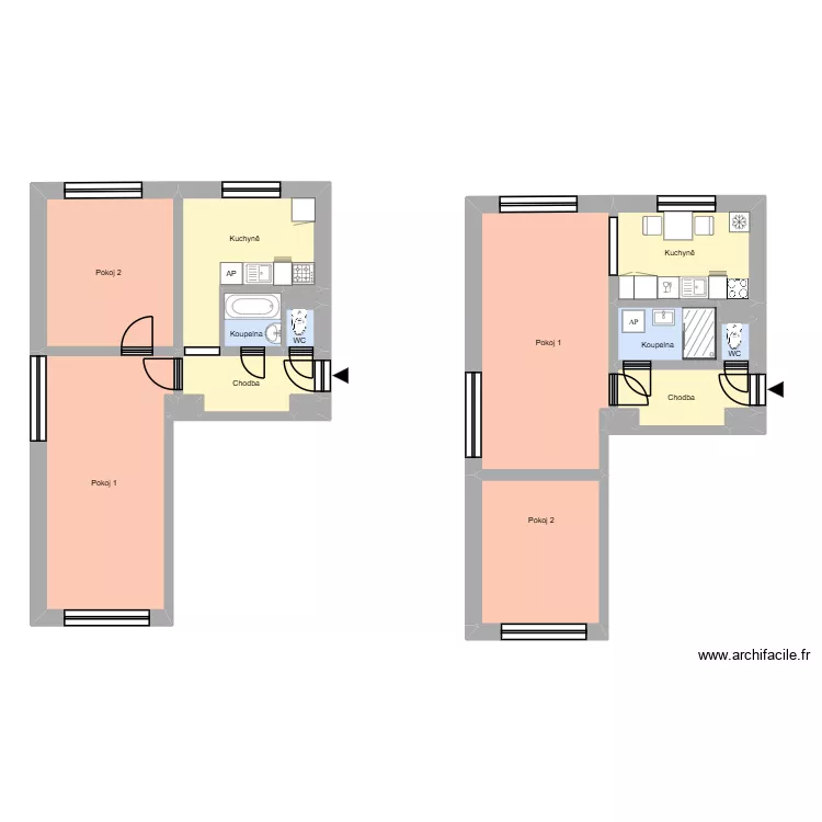 Bludovická 754, byt 6 HA. Floor plan with 22 Rooms and 224 m² Bludovická 754, byt 6 HA. Floor plan with 22 Rooms and 224 m²