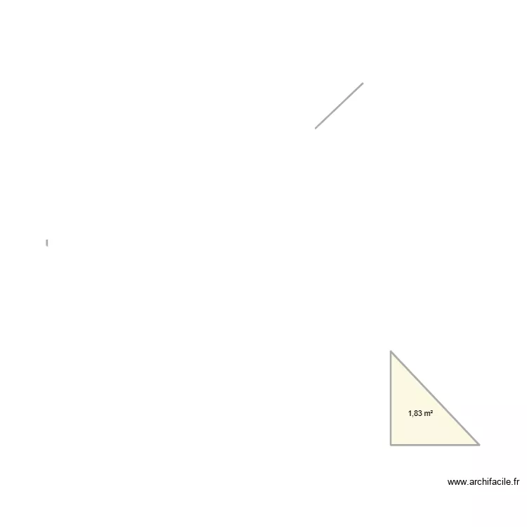 Trapberekeniung. Floor plan with 