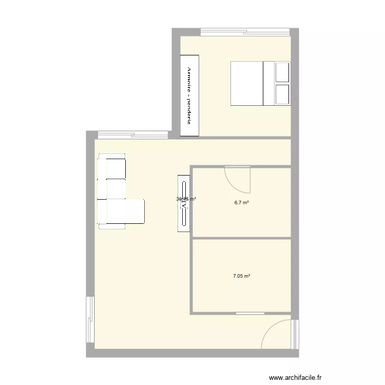 meli la florida . Floor plan with 